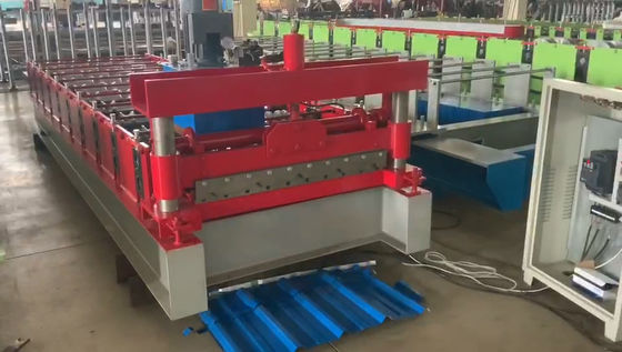 Aluminium Roof Panel Forming Machine Corrugated Profiles Roll Forming Machinery