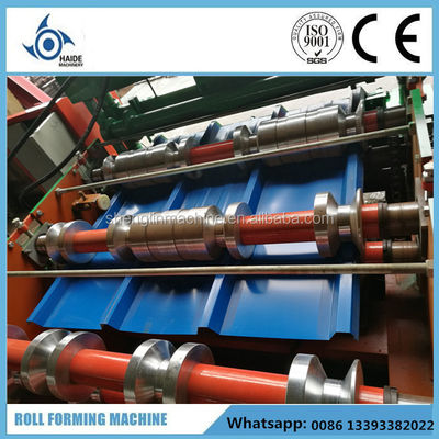 Aluminium Roof Panel Forming Machine Corrugated Profiles Roll Forming Machinery