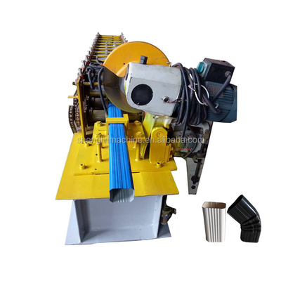 Einfache Operation Downspout-Rolle, die Maschinen-Wasserhose-Stahlerzeugungs-Maschine bildet