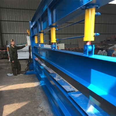 Verbiegende Maschine des automatischen Stahlprofilplattendachs